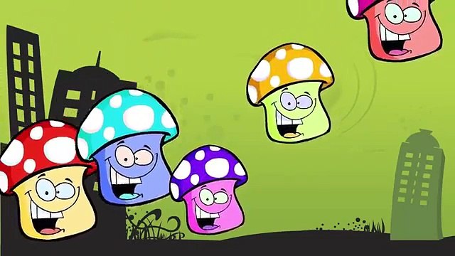 Mega Gummy Bear Found Mushrooms Finger Family Nursery Rhymes for kids Toys Fun