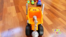 Wrecking Toy Dump Truck with Wrecking Ball-D6yxIdMRbNg