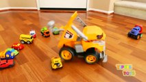 Wrecking Toy Dump Truck with Wrecking Ball-D6y