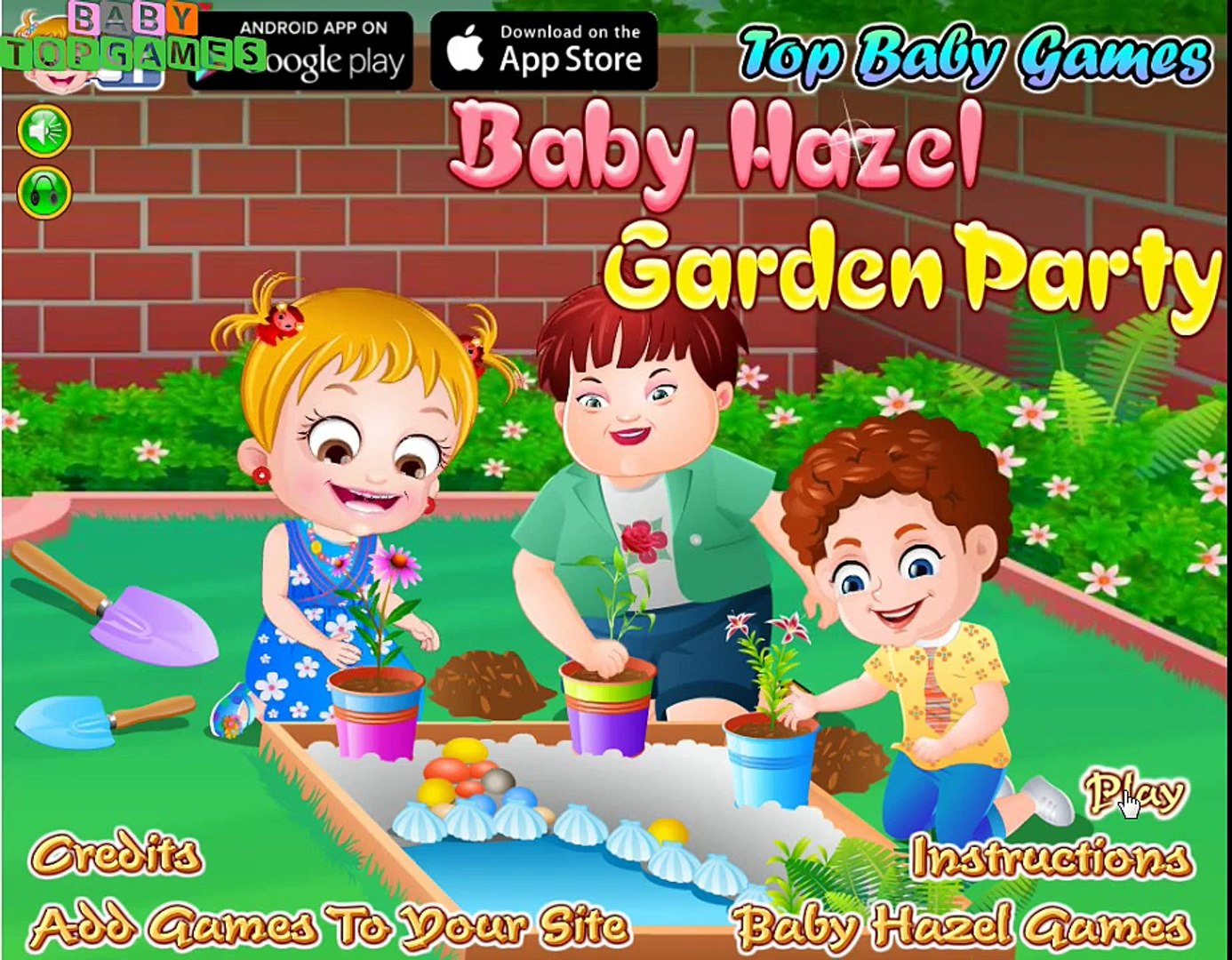 Baby Hazel Garden Party Play Baby Hazel Garden Party
