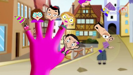 MR BEAN Finger Family Nursery Song | MY FINGER FAMILY RHYMES