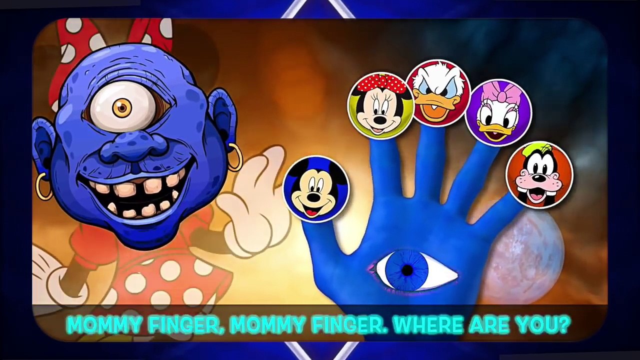 Mickey Mouse Superhero, Robot and Monster Masks Finger Family Songs Monster Mater Finger F