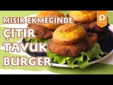 Mısır Ekmeğinde Çıtır Tavuk Burger Tarifi - Onedio Yemek - Pratik Yemek Tarifleri