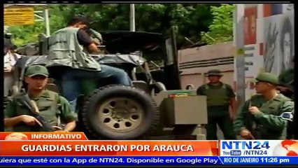 Denuncian que militares venezolanos instalaron campamento en suelo colombiano