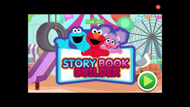 Sesame Street Story Book Builders Elmo, Abby and Cookie Monster Game