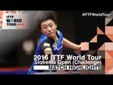 2016 Slovenia Open Highlights: Feng Tianwei vs Misaki Morizono (R16)