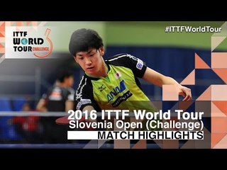 2016 Slovenia Open Highlights: Yuto Muramatsu vs Martin Allegro (R64)