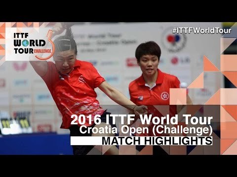 2016 Croatia Open Highlights: Jeon Jihee/Yang Haeun vs Doo Hoi Kem/Lee Ho Ching (Final)