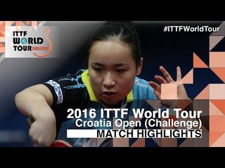 Download Video: 2016 Croatia Open Highlights: Mima Ito vs Yui Hamamoto (U21-Final)