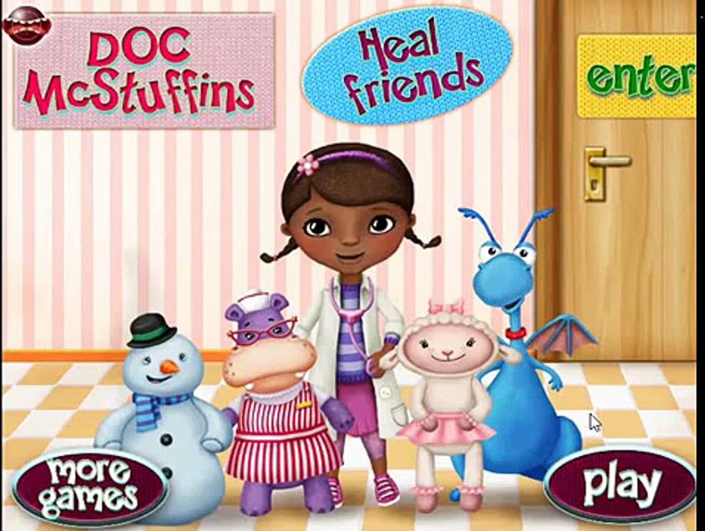 ⁣Дисней доктор Игры Игры Игрушки McStuffins врач