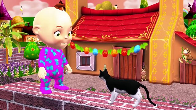 Little Baby Funny Cats Colors Dogs Wubble Bubble Finger Family Nursery Rhymes Collection F