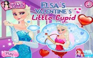 Elsas Valentines Little Cupid - Queen Elsa Helps Anna and Kristoff - Fun Game For Kids