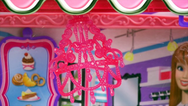 Barbie Life in the Dreamhouse Malibu Ave Bakery Playset Opening Barbie Toys Skipper Shopkins-UzkL_QAs7Fg