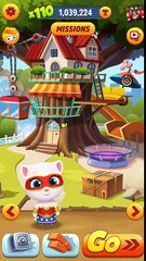 Talking Tom Gold Run Android Gameplay - Talking Angela VS Super Angela