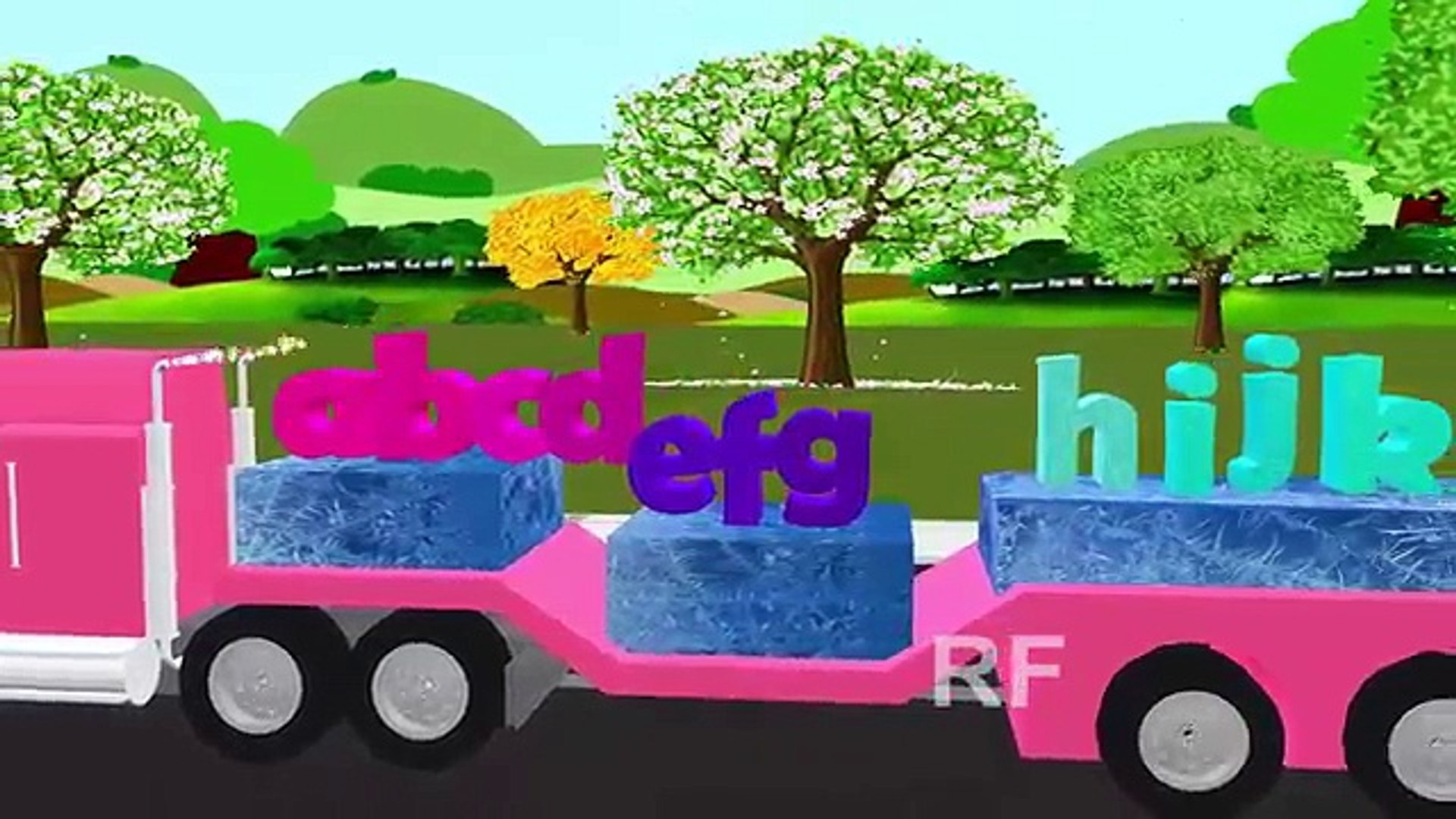 Alphabet Songs For Chidren In Big Truck | Latest ABC Songs For Kids