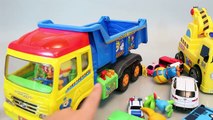 Pororo Dump Trucks Tayo the Little Bus Tow Truck Surprise Toys Wheels On The Bus Finger Fa