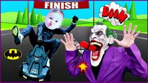 Crying Babies BATMAN GETS BLOWN UP Joker Uses TNT Superheroes in Real Life CRYING BABY Bomb-d