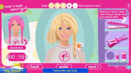 Барби детских и спортивных английский эпизод для полный игра салон стиль чик п |