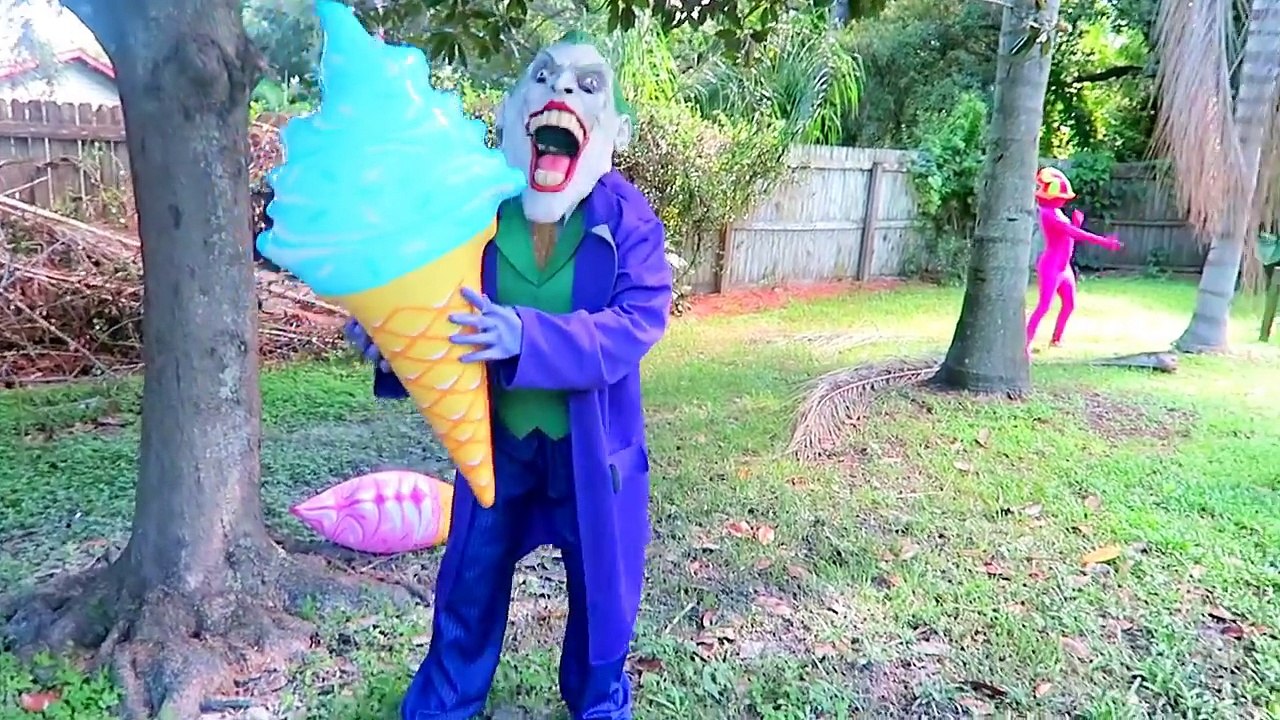 Spiderman vs Joker - Spiderman Gets FORK Through FOOT! w_ Spiderman, Joker, Pink Spidergirl-bwLpLgA2ORk