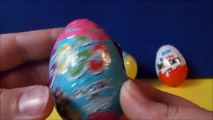 Bob the Builder Surprise Eggs Opening Toys -12 Kinder Surprise Egg Style Toys