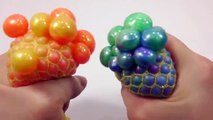 DIY How To Make Balloons Colors Slime Squishy Stress Ball Real Syringe Play Learn Colors