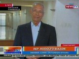 NTG: Panayam kay Rep. Rodolfo Biazon, Member, Comm. on Foreign Affairs (Sept. 20, 2012)