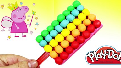 Utube Kids 09 - Play Doh Dippin Dots Frozen!- Make Ice Cream Rainbow Wonderful Along Pepp