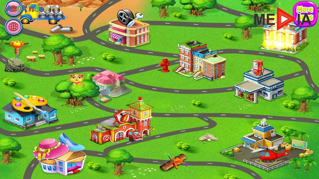 Feuerrettung für Kinder, feuerwehrauto und feuerwehr cartoons für kinder - Fire trucks for children-O-NkqOCJpds