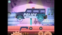 мультик игра про машинки - полицейская машинка помой машинку / Police car wash machine