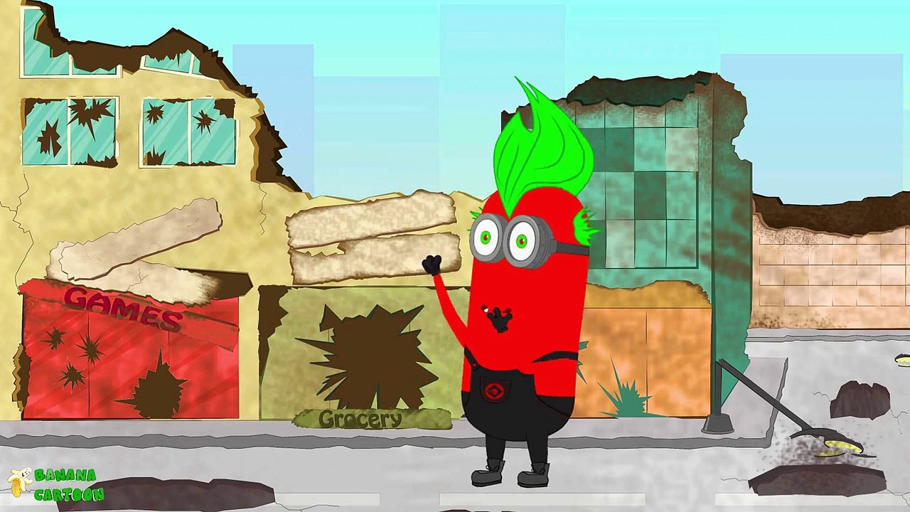 Minions Guitar Banana Funny Cartoon ~ Minions Banana Collection All New Mini Movie 2017 [4