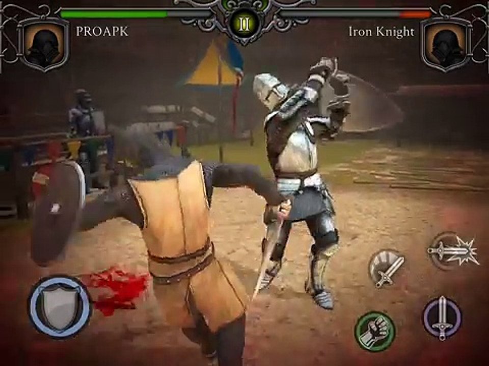 Knights Fight: Medieval Arena iOS Android Gameplay