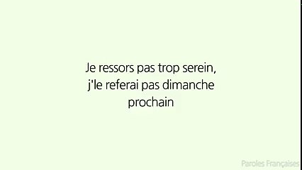 MAXENSS - Dimanche. (Paroles⁄Lyrics)