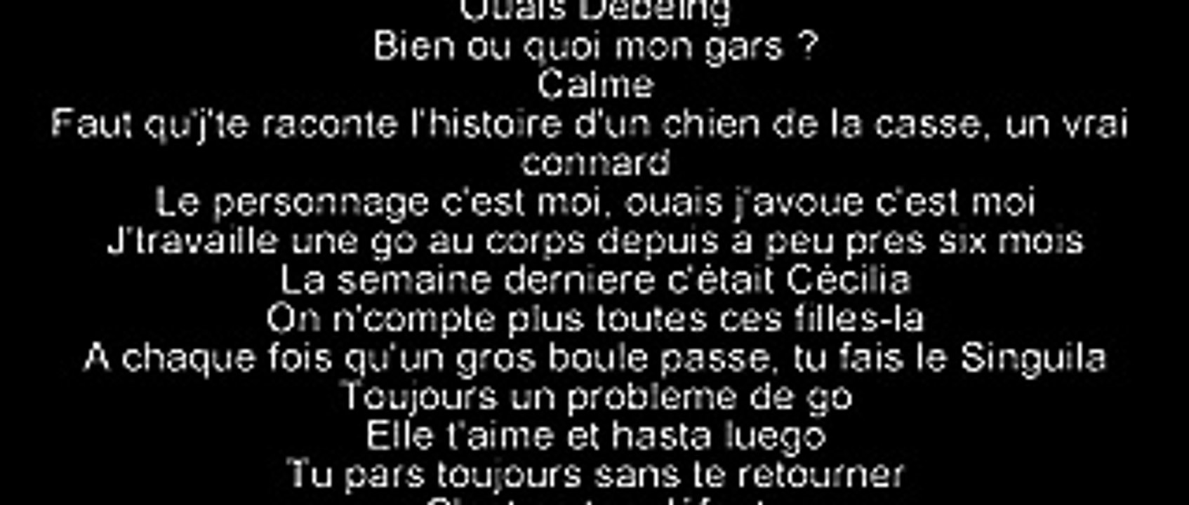 Abou Debeing - Tombe Sur Elle feat Dadju (Paroles,Lyrics)