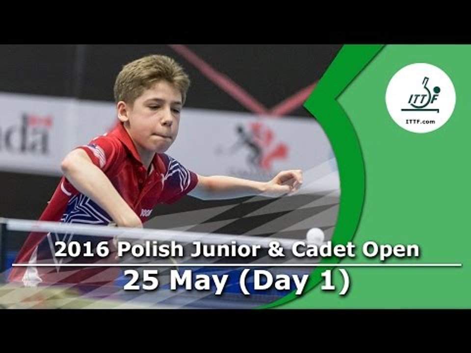 2016 Polish Junior & Cadet Open – Day 1 LIVE