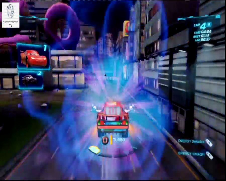 Cars 2 Game - Lightning Mcqueen - Ginza Sprint - Disney Car Games - Eng