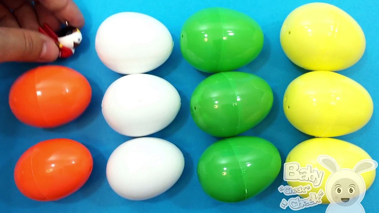 Learn Patterns with Surprise Eggs! Opening Surprise Eggs filled with Toys! Lesson 6