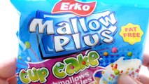Cup Cake Marshmallow with Sprinkles - Plus Fat Free - Erko Candy
