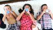 DRESS THE BABY CHALLENGE + BABY BOTTLE CHUG COMPETITION LEMONADE (FUNNEL VisIoN Shawns Fi
