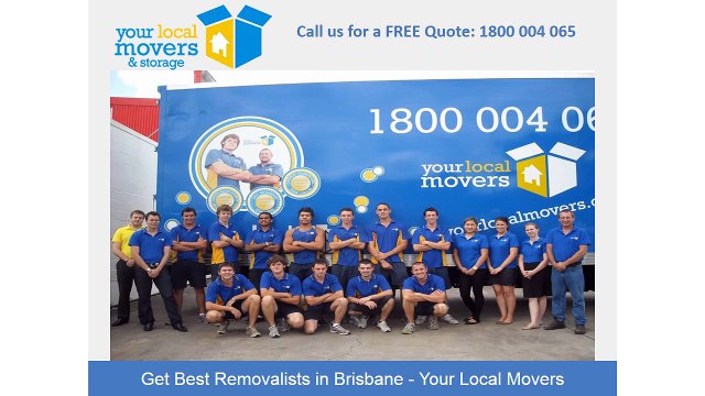 Get Best Removalists in Brisbane - Your Local Movers