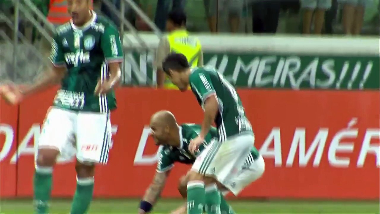 Felip Melo, Palmeiras'ta golünü attı, şov yaptı