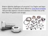 Techniques to make the Duplex Stainless Steel Fasteners the right way