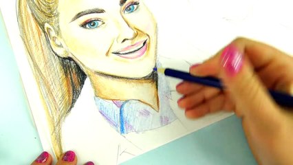 ADVENTURES IN BABYSITTING 2016 Learn How To Draw JENNY and LOLA  Speed Drawing-wt3nopuGhDo