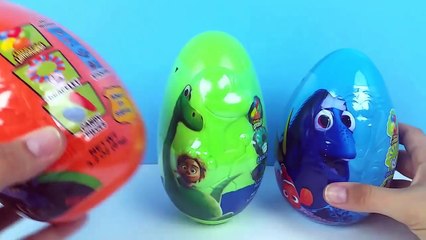 Zootopia Good Dinosaur Finding Dory Surprise Eggs-5UPaNbyNnQQ