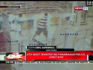 QRT: 6th most wanted ng Parañaque police, arestado