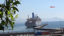 Alanya Ingiliz Turistler Gemiyle Geldi