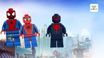 Spiderman, Venom, Captain America, and Hulk | Fun Lego Playtime with Nursery Rhymes & Toys