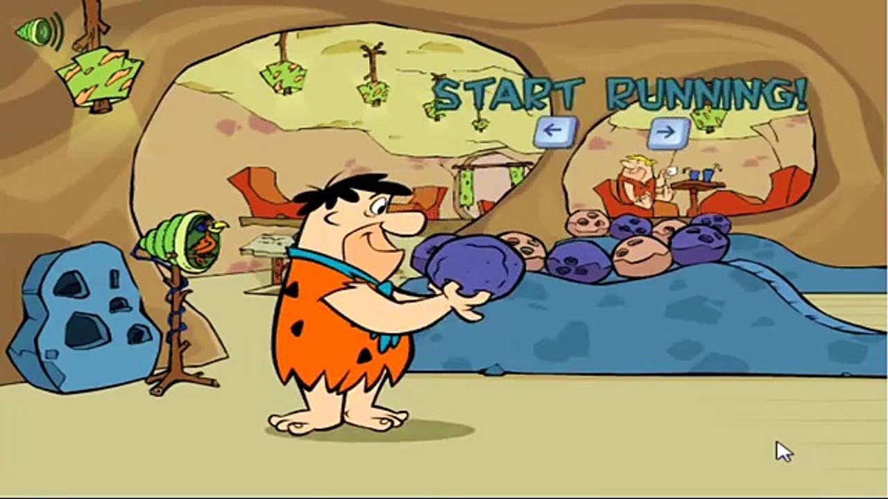 В Флинстоуны боулинг игра для Дети