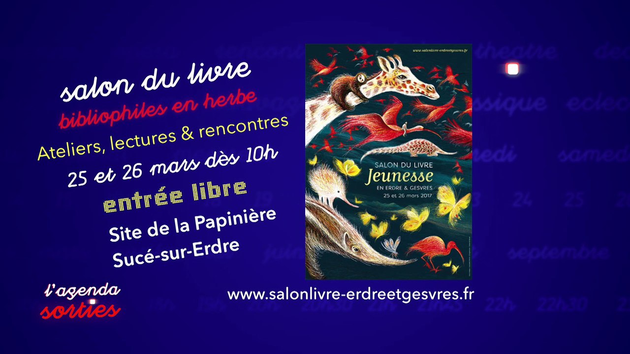 L'agenda sorties du 23 mars