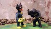 Mutant Paw Patrol! Superhero Animations BATWOMAN | BATMAN | CHASE Stop Motion Batman grows
