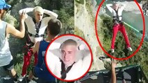 Justin Bieber SHOCKING Bungee Jumping Video From New Zealand
